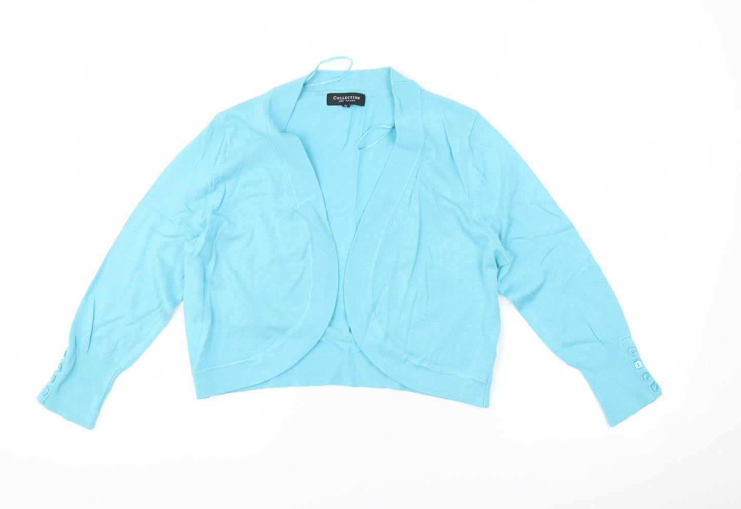 Debenhams Womens Blue   Shrug Jumper Size 12