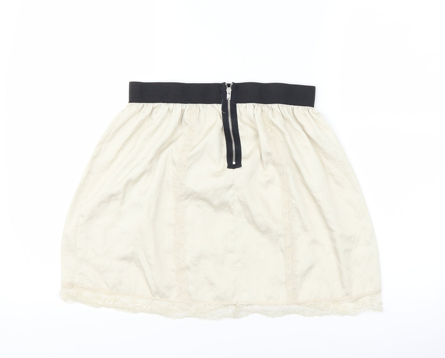 River Island Womens Beige   A-Line Skirt Size 12