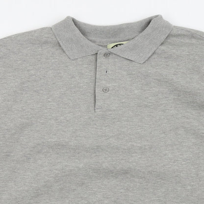 Preloved kam brand Mens Grey   Pullover Jumper Size XL - Detail