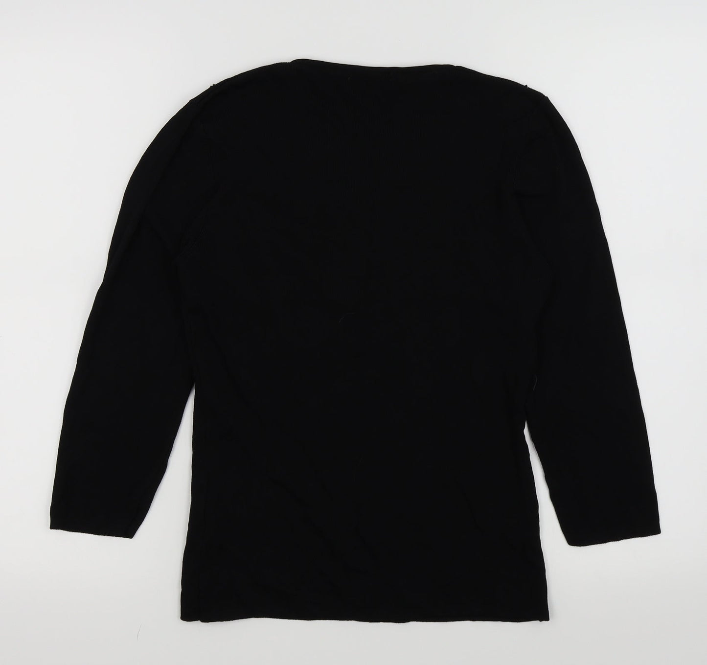 Whisper Womens Black   Pullover Jumper Size M