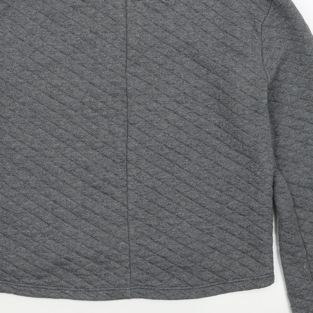 Miss Selfridge Womens Grey   Pullover Jumper Size 10