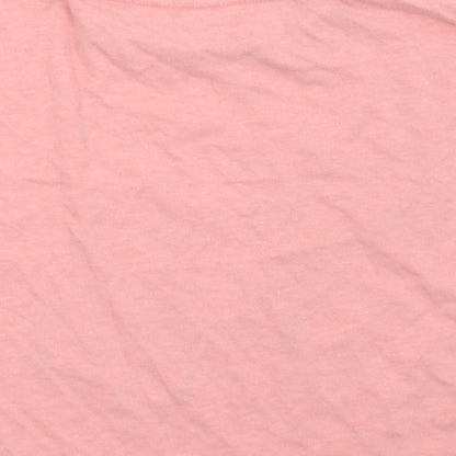 Preloved TU Girls Pink   Basic T-Shirt Size 9 Years - Label