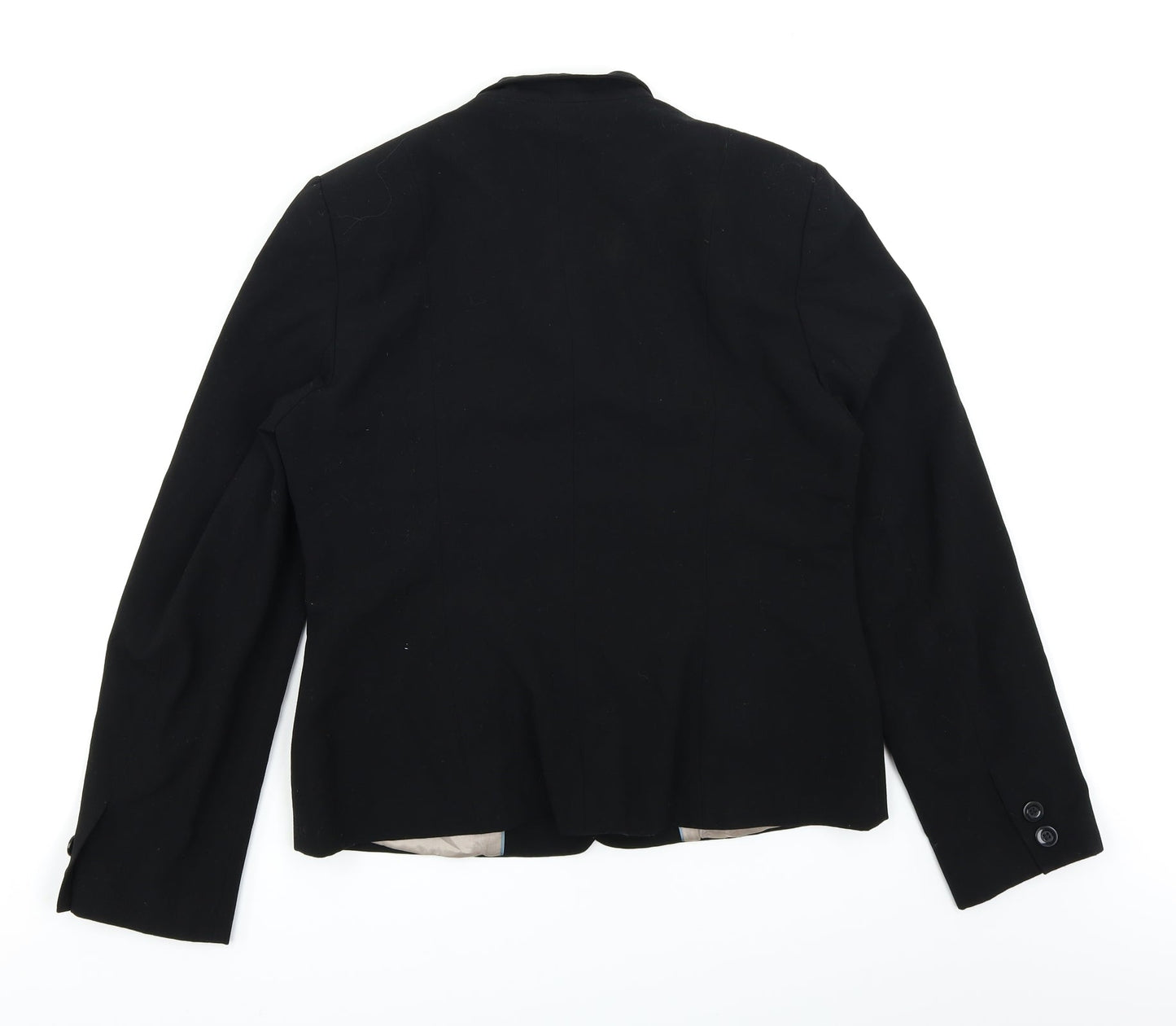 Collection Womens Black   Jacket Blazer Size 14