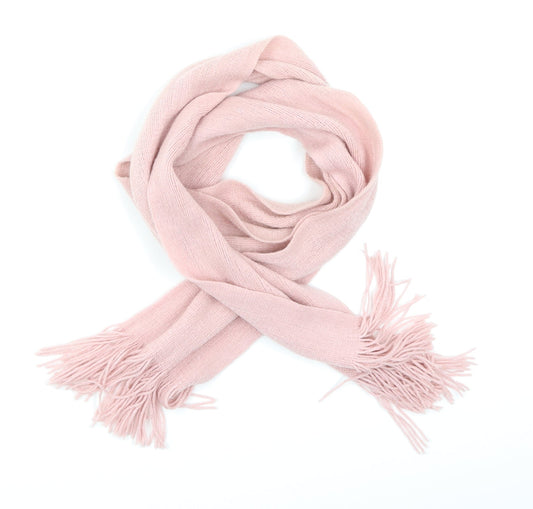 Preworn Womens Pink  Knit  Scarf
