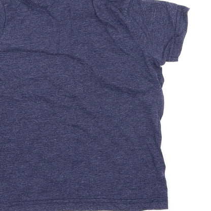 Preloved F&F Boys Blue Colourblock  Basic Polo Size 18-24 Months - Label