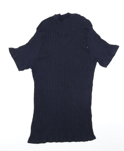 Preloved Brave Soul Womens    Basic T-Shirt Size L  - Ribbed - Back