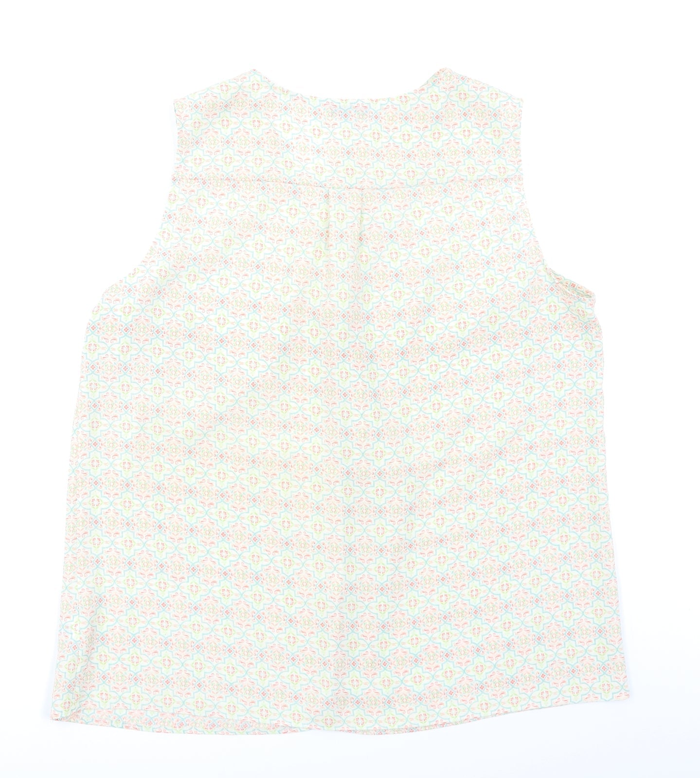 NEXT Womens Ivory Floral  Basic Blouse Size 16