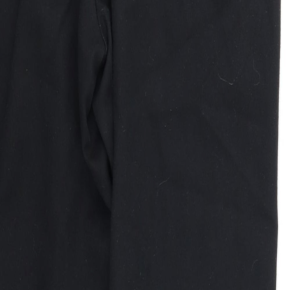 Burton Mens Black   Trousers  Size 34 in L31 in