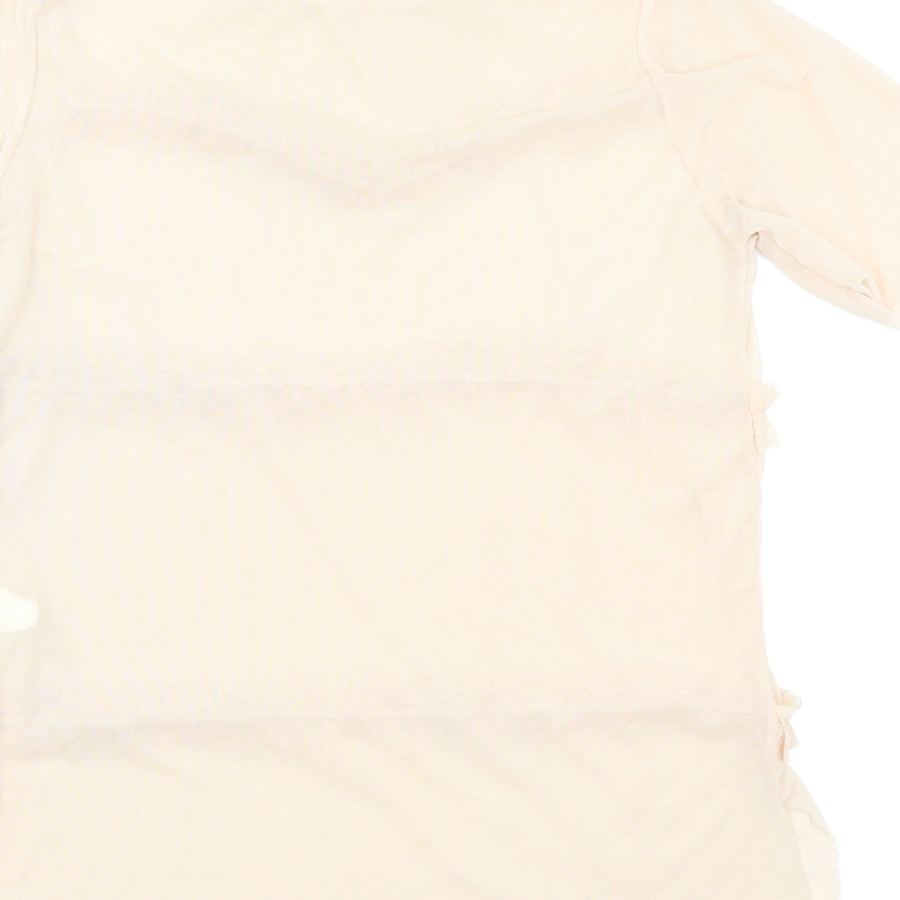 I-X London Womens Pink   Basic T-Shirt Size 10