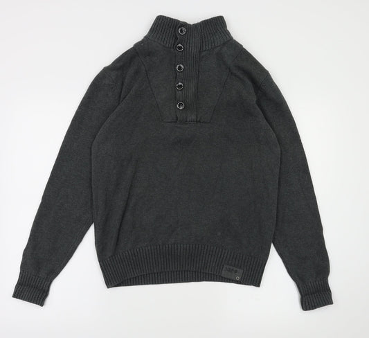 Preworn Mens Grey   Pullover Hoodie Size M