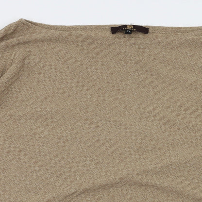Preloved Isassy Womens Brown   Pullover Jumper Size XL - Detail