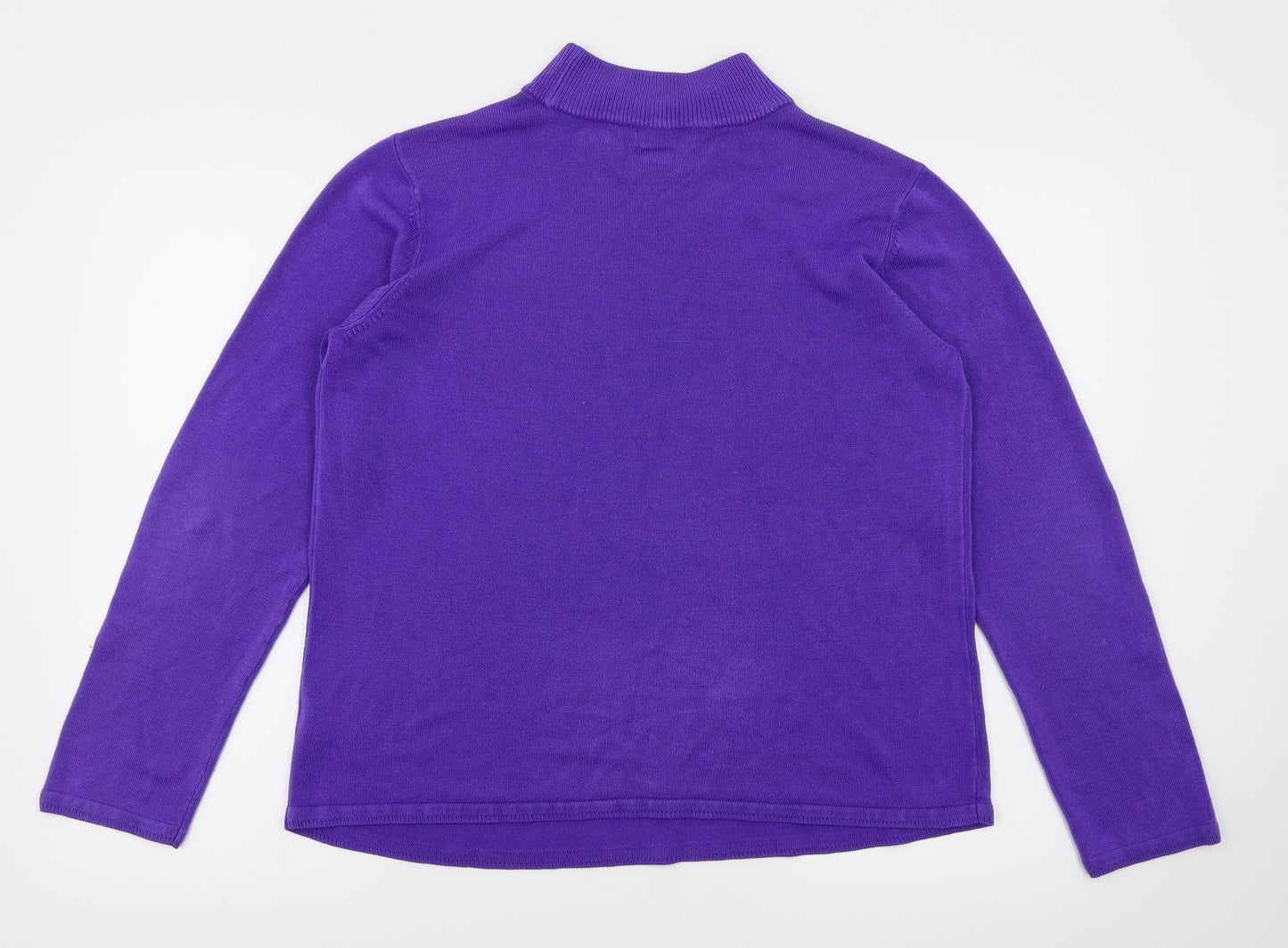 BM Womens Purple   Pullover Jumper Size M