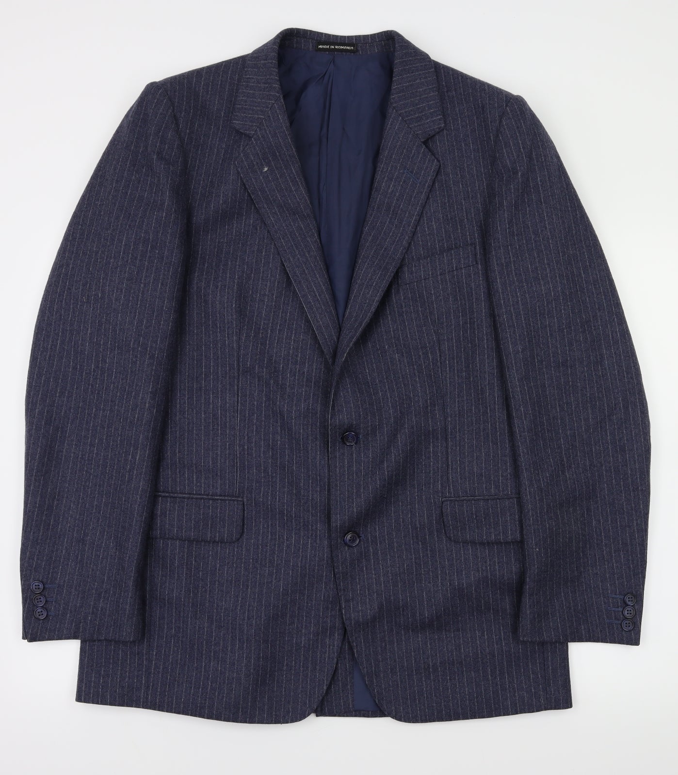 peril pascal Mens Blue Striped  Jacket Blazer Size 42