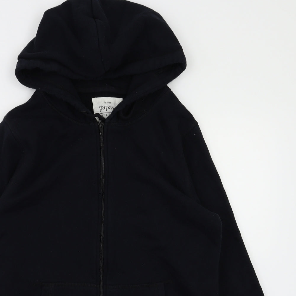 papaya  Womens Black   Full Zip Jumper Size 10