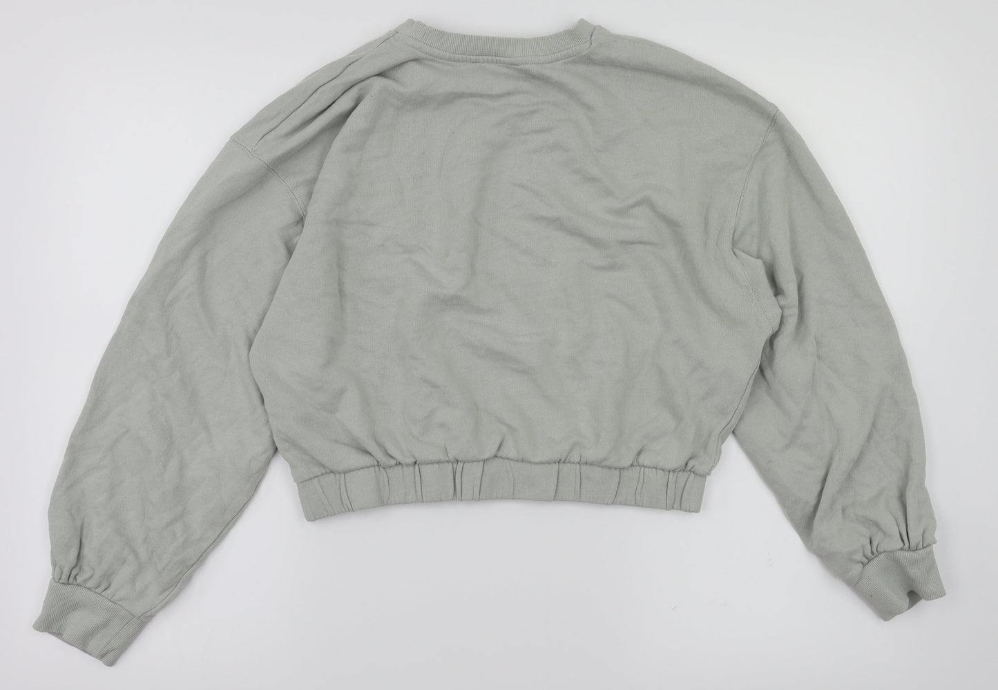 Zara Womens Green   Pullover Jumper Size L