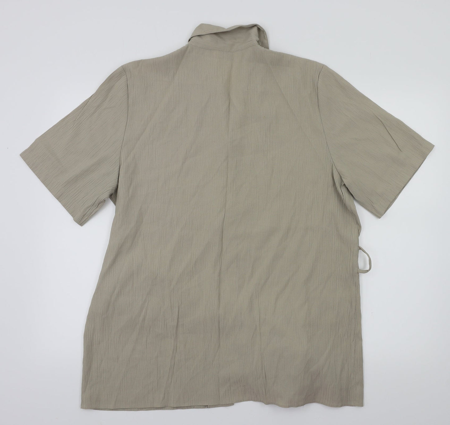 Bonmarché Womens Beige   Basic Blouse Size 16