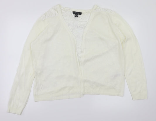 Primark Womens Ivory   Cardigan Jumper Size L