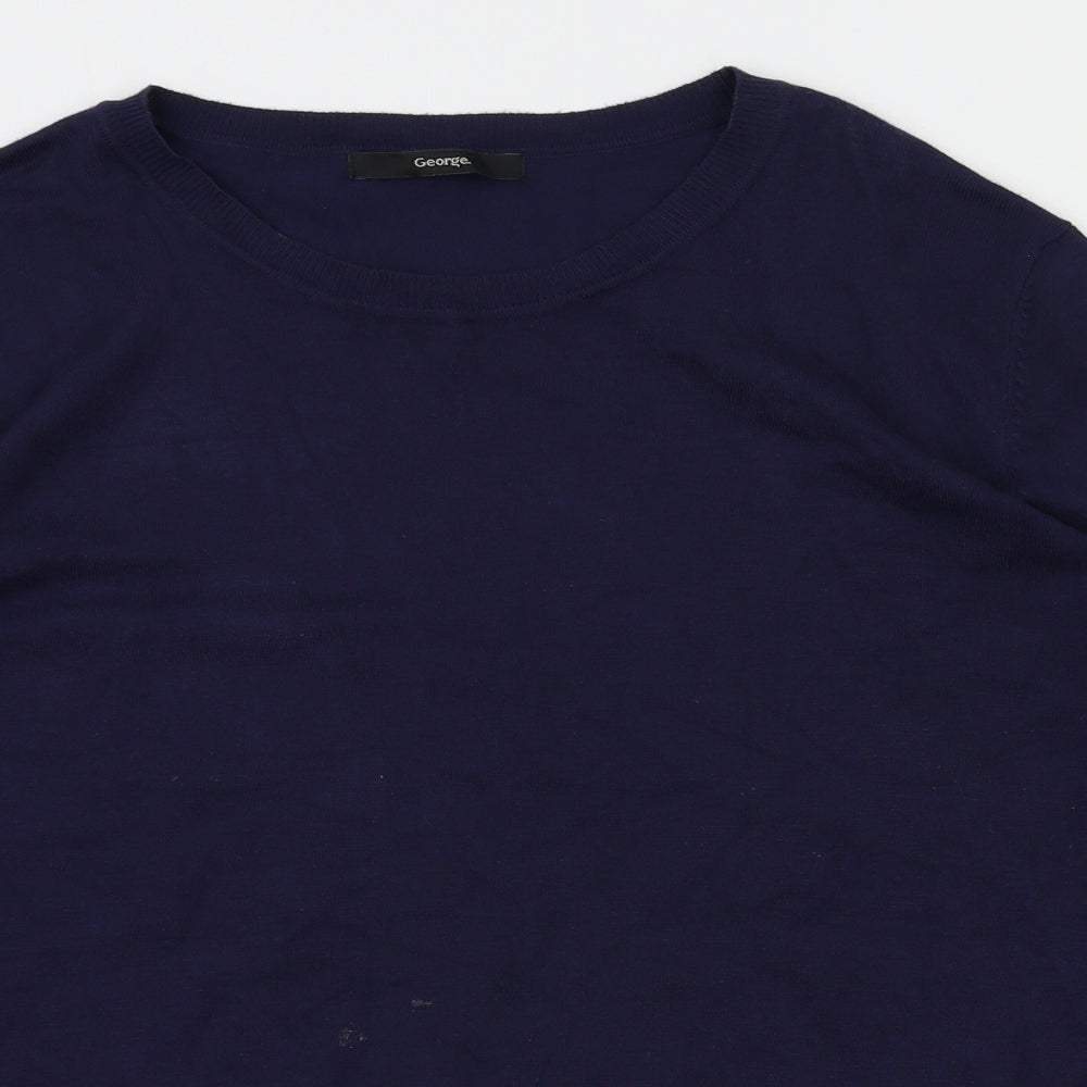 George Womens Blue   Pullover Jumper Size 14