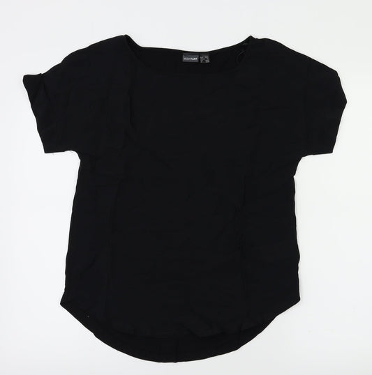 Body Flirt Womens Black   Basic T-Shirt Size XS