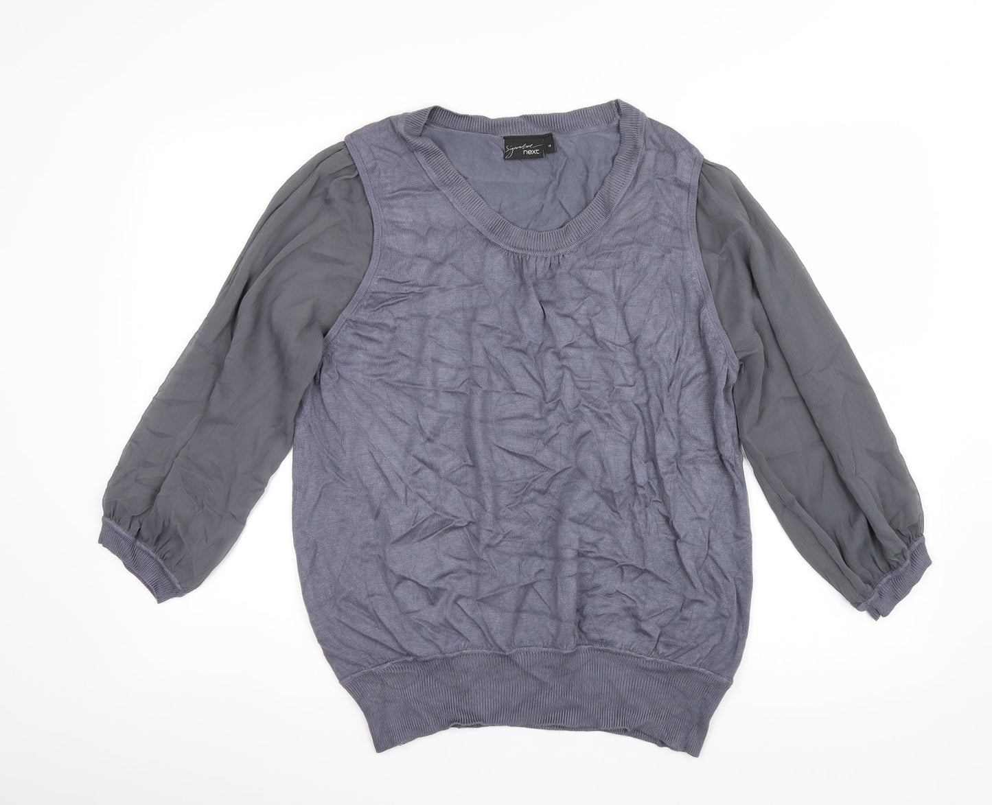 NEXT Womens Purple   Basic Blouse Size 18