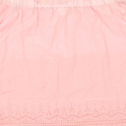 Preloved H&M Womens Pink   Basic Blouse Size 16 - Label