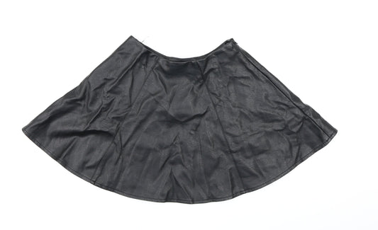 Primark Girls Black   Skater Skirt Size 9-10 Years