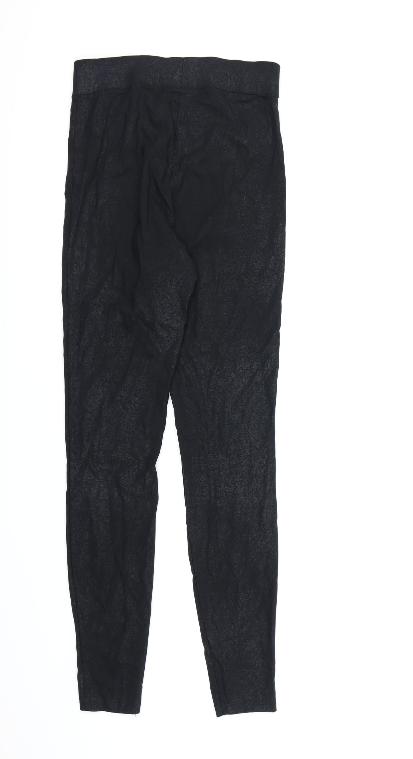 Papaya Womens Black   Pedal Pusher Leggings Size 8 L28 in