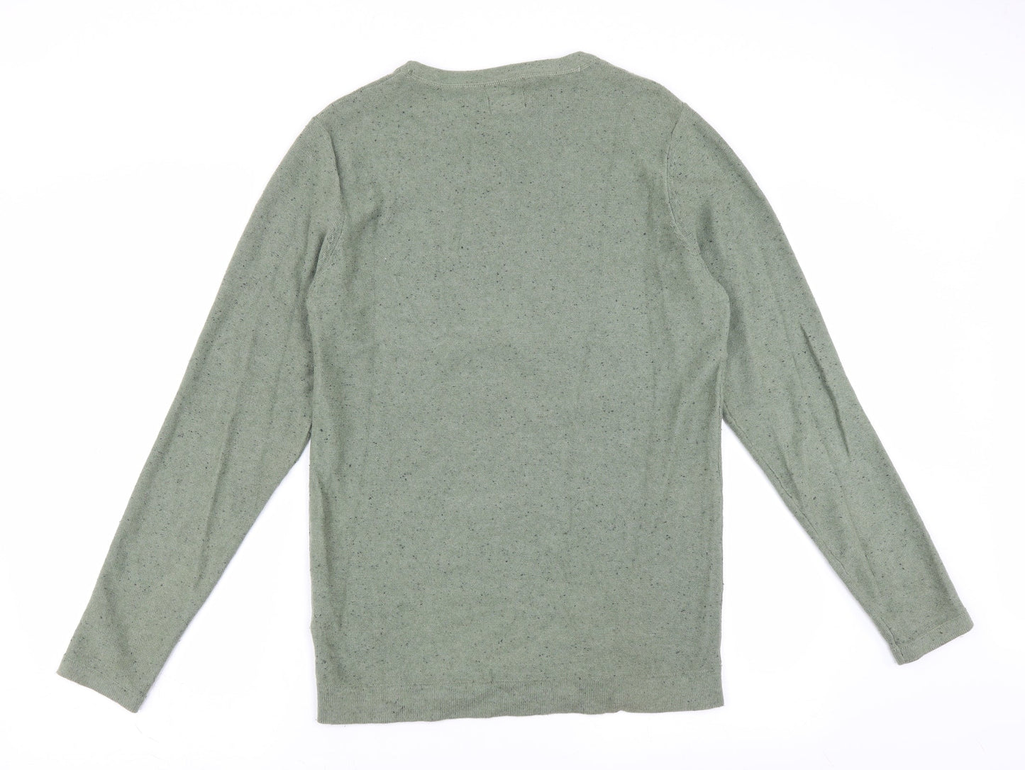 Selected Homme Mens Green   Pullover Sweatshirt Size S