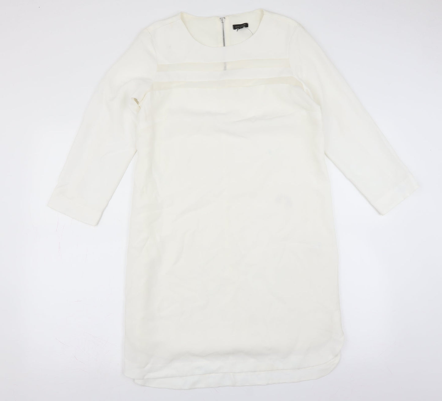 River Island Womens White   Shift  Size 12