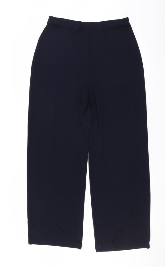 Marks and Spencer Womens Blue   Trousers  Size 14 L31 in