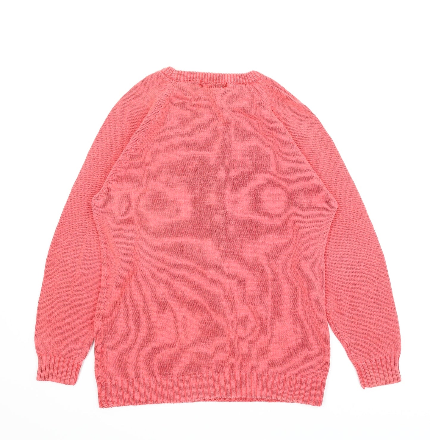 Dewberry Womens Pink   Pullover Jumper Size M