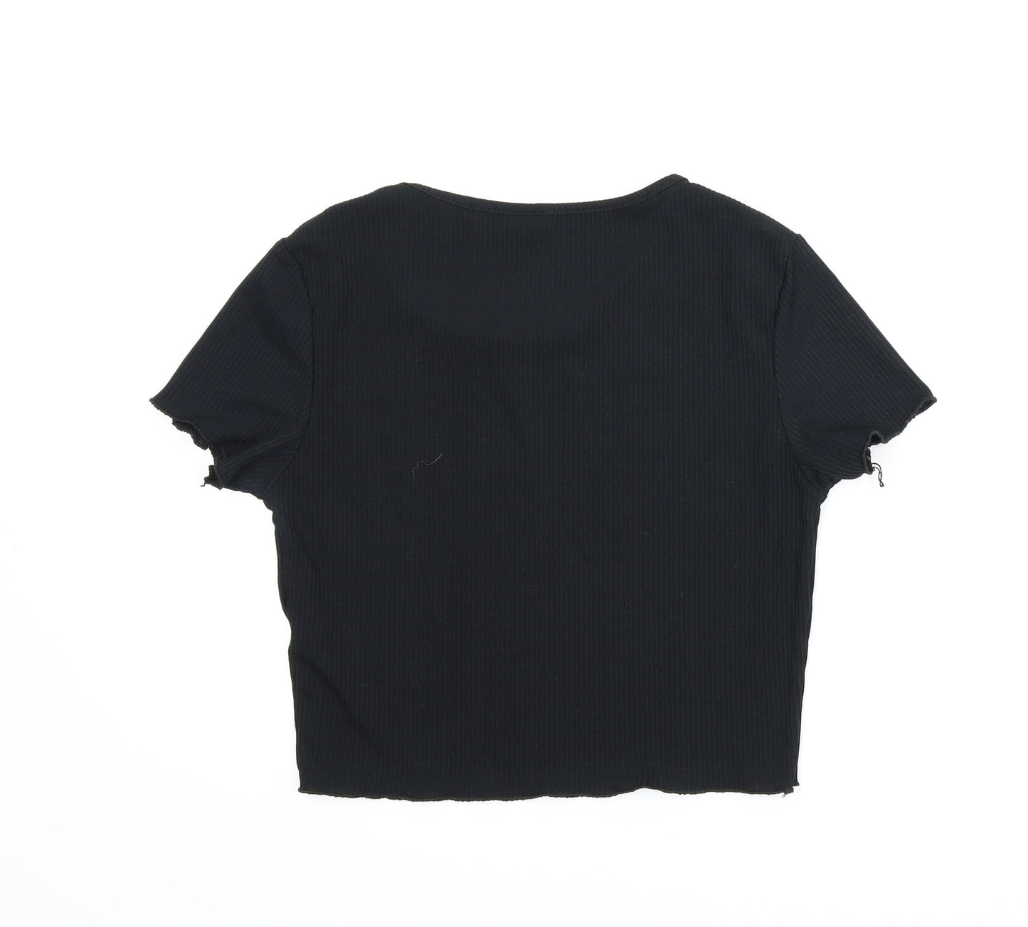 Missguided Womens Black   Basic Blouse Size 12