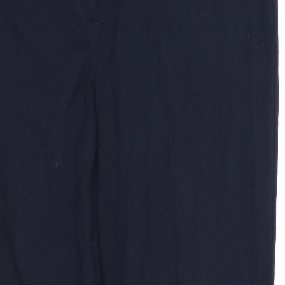 Marks and Spencer Womens Blue   Trousers  Size 18 L33 in