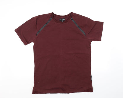 Preloved MANIRE DE VOIR Womens Purple   Basic T-Shirt Size M - Front