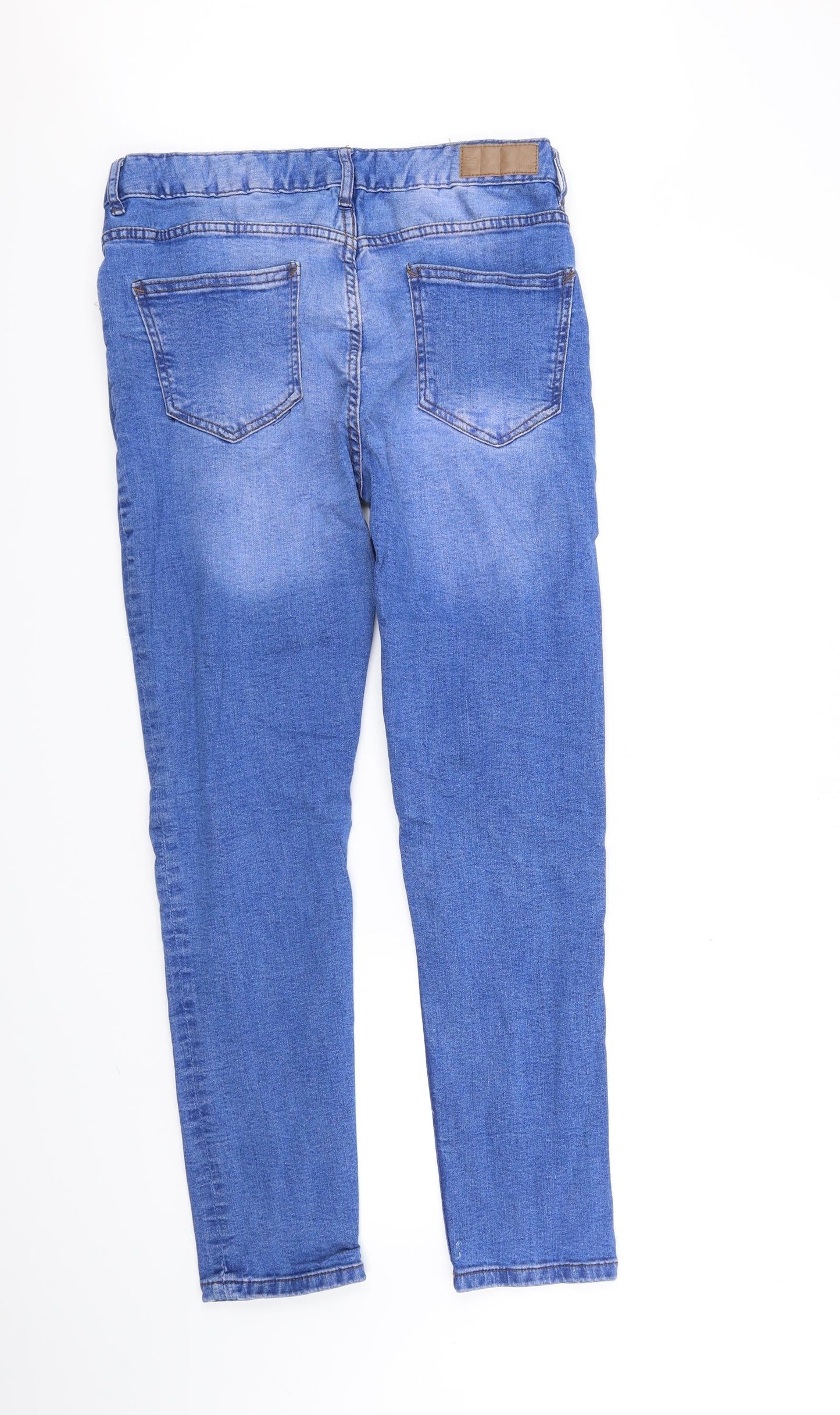 deniem & co Womens Blue   Straight Jeans Size M L30 in