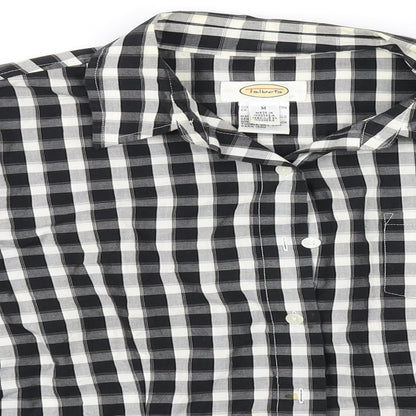 Preloved Talbots Mens Black Check   Button-Up Size M - Detail