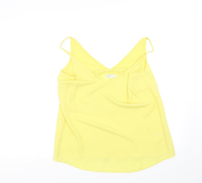 Preloved Papaya Womens Yellow   Basic Tank Size 10 - Front