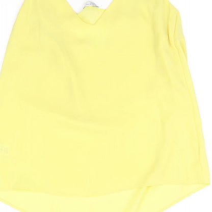 Preloved Papaya Womens Yellow   Basic Tank Size 10 - Label
