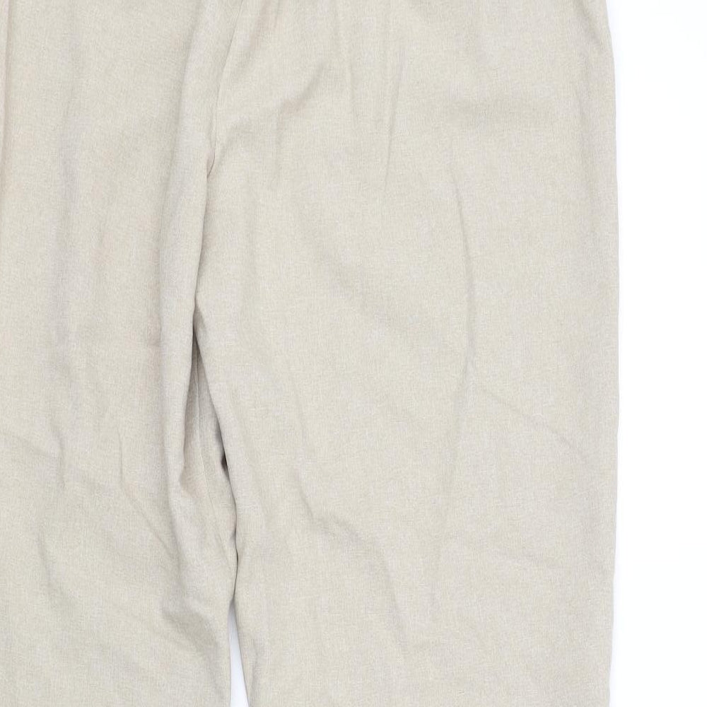 Classic Womens Beige   Trousers  Size 32 in L30 in