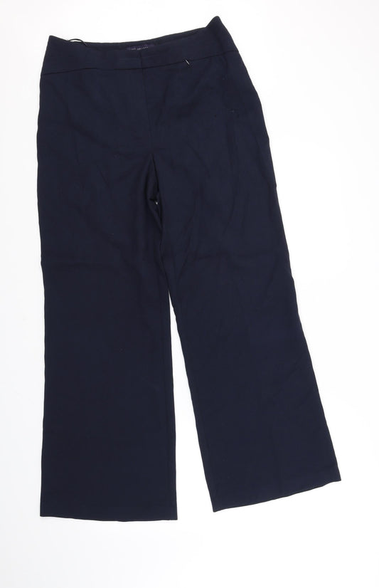 Marks and Spencer Womens Blue   Trousers  Size 12 L30 in