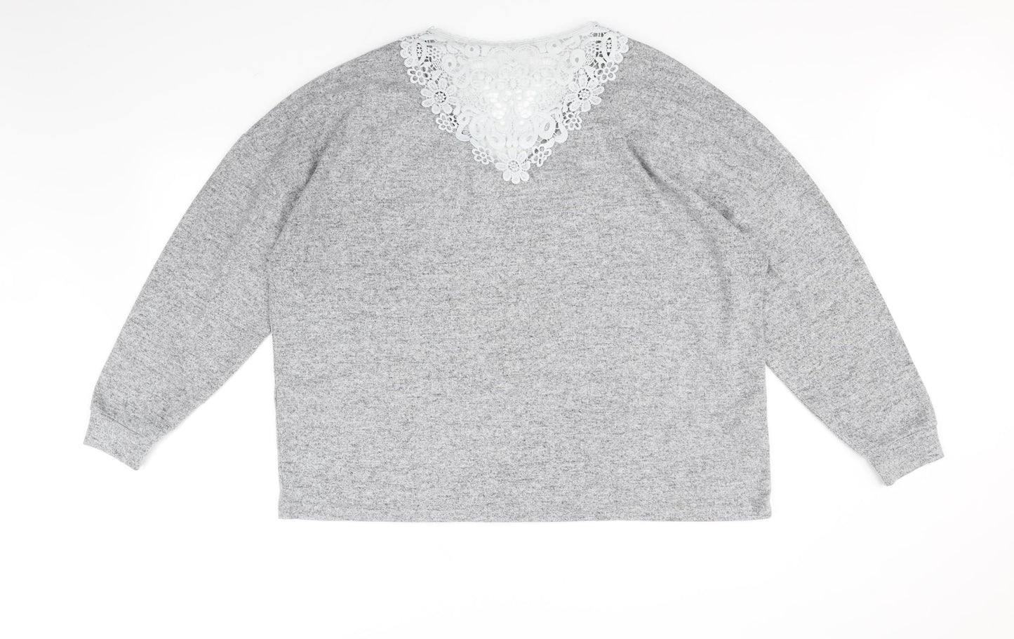 Dorothy Perkins Womens Grey   Pullover Jumper Size 16