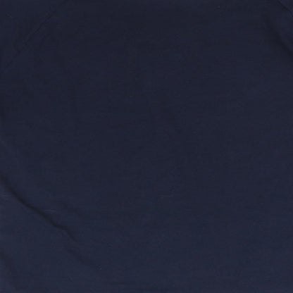 Preloved H&M Girls Blue   Basic T-Shirt Size 13-14 Years - Label