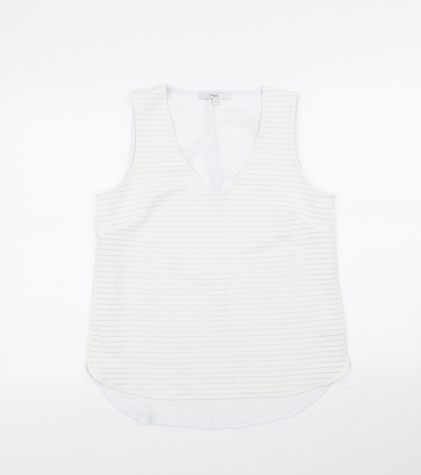 NEXT Womens White   Pullover Jumper Size 10