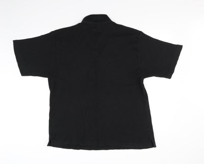 Preloved Deuce Womens Black   Basic Polo Size XL - Back