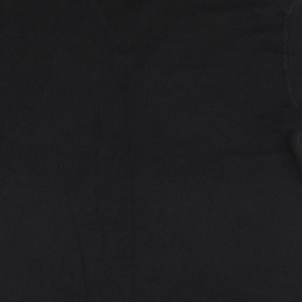 Deuce Womens Black   Basic Polo Size XL
