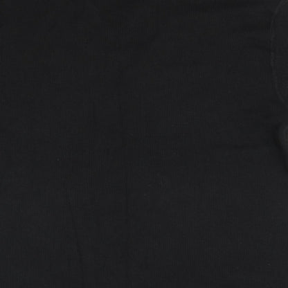 Preloved Deuce Womens Black   Basic Polo Size XL - Label