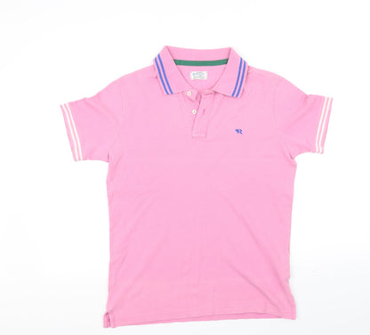 Preloved Replay Girls Pink   Basic Polo Size S - Front