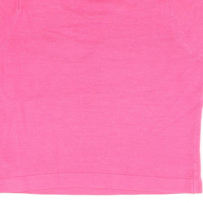 Preloved Classic Womens Pink   Basic T-Shirt Size 12 - Label