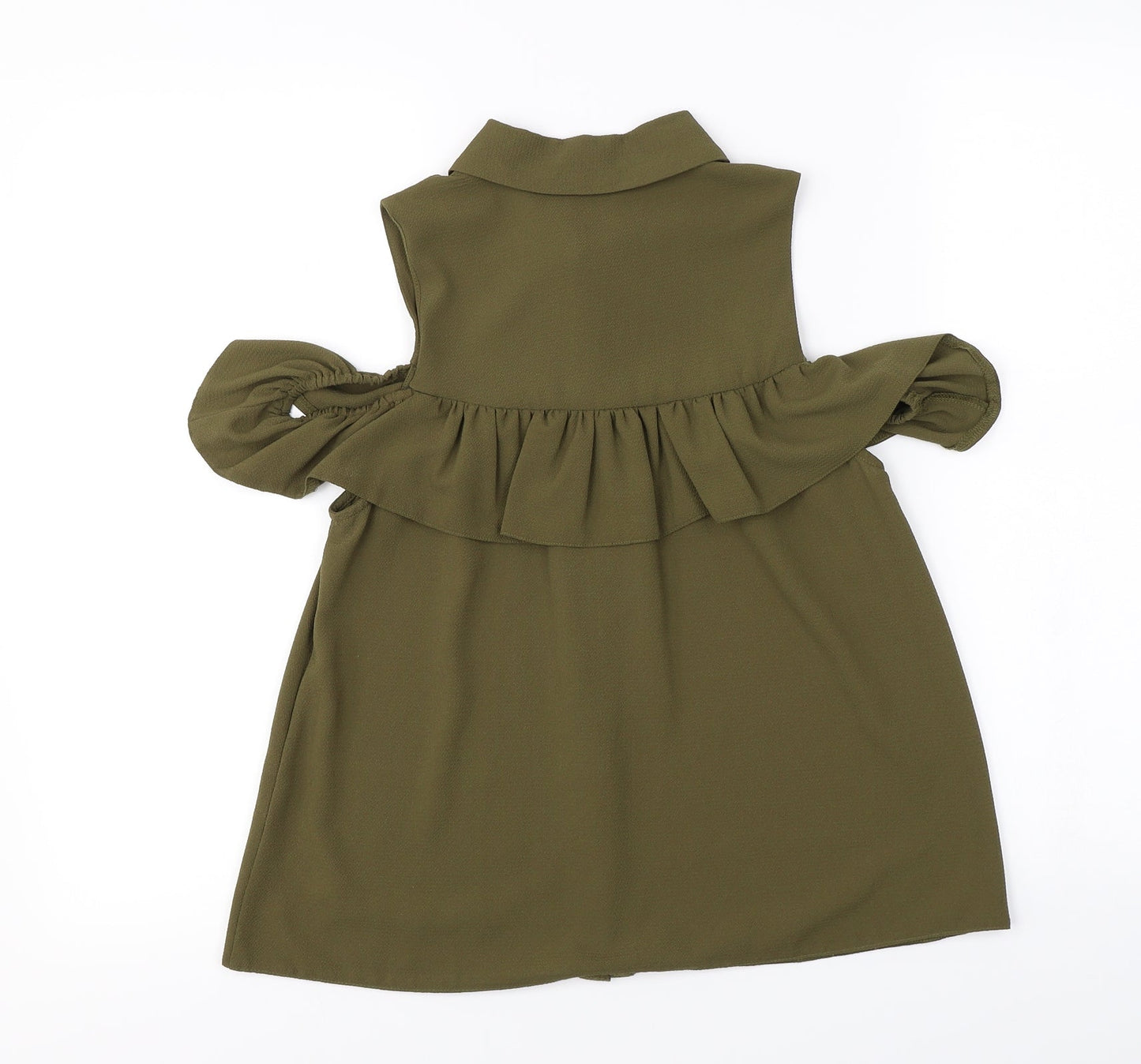 New Look  Womens Green   Basic Blouse Size 8