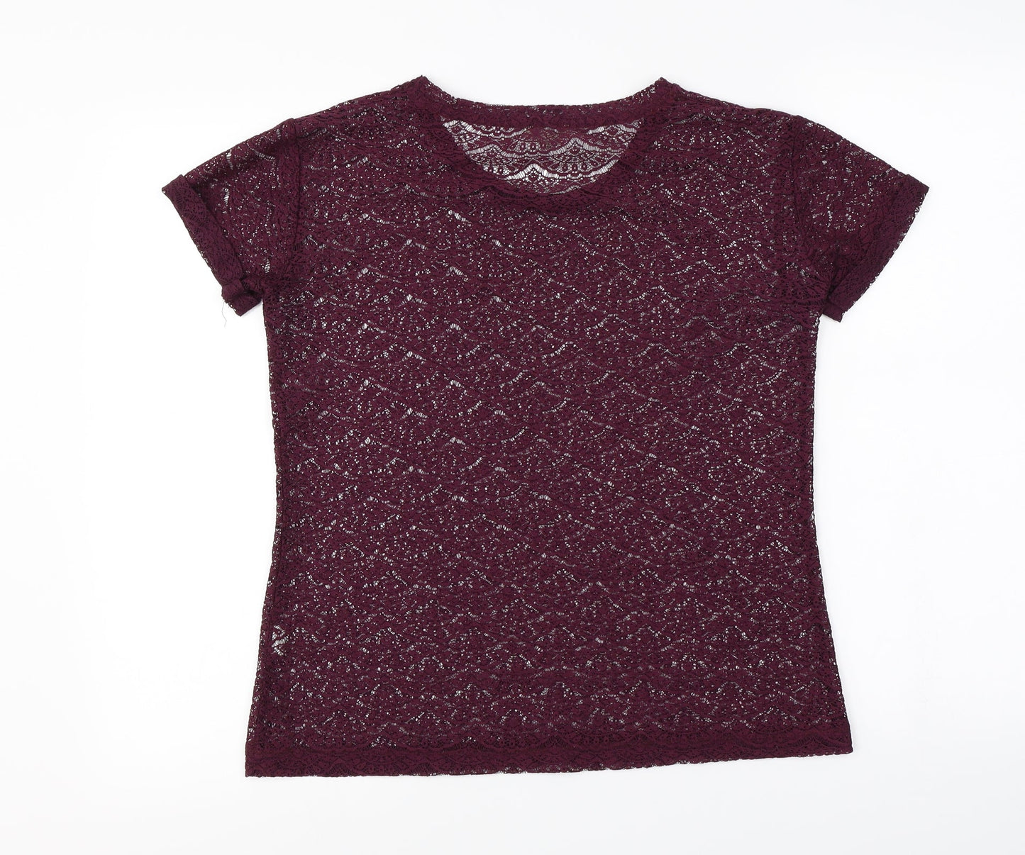 River Island  Womens Purple   Basic T-Shirt Size 6